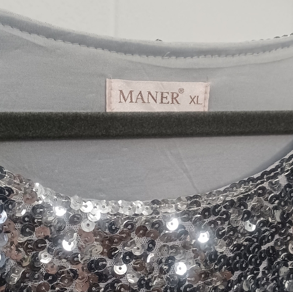 Silver Sequin Top - Picture 6 of 6